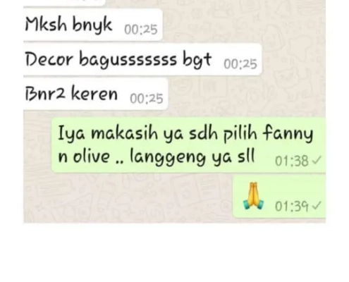 Fanny & Olive House of Decorations Testimonial #3