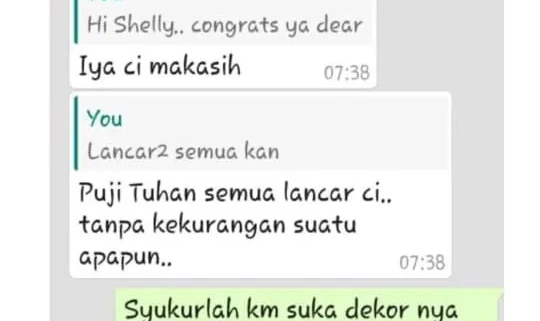 Fanny & Olive House of Decorations Testimonial #4